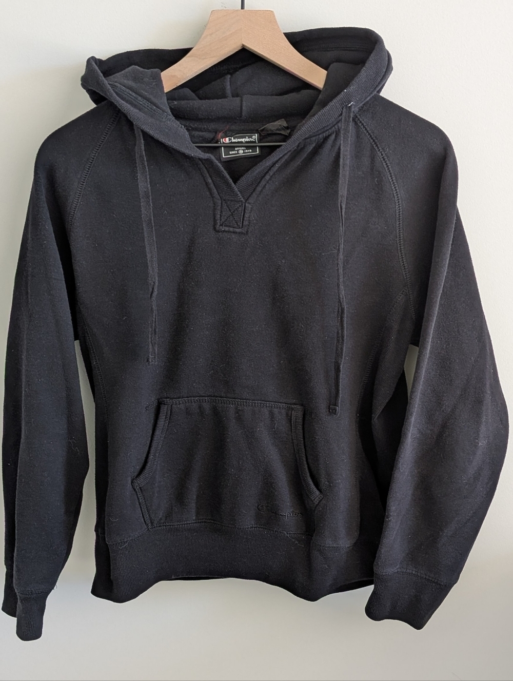Champion Black Pullover Hoodie